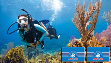 Atestat Scafandru Pachet SCUBA Family - 2 persoane